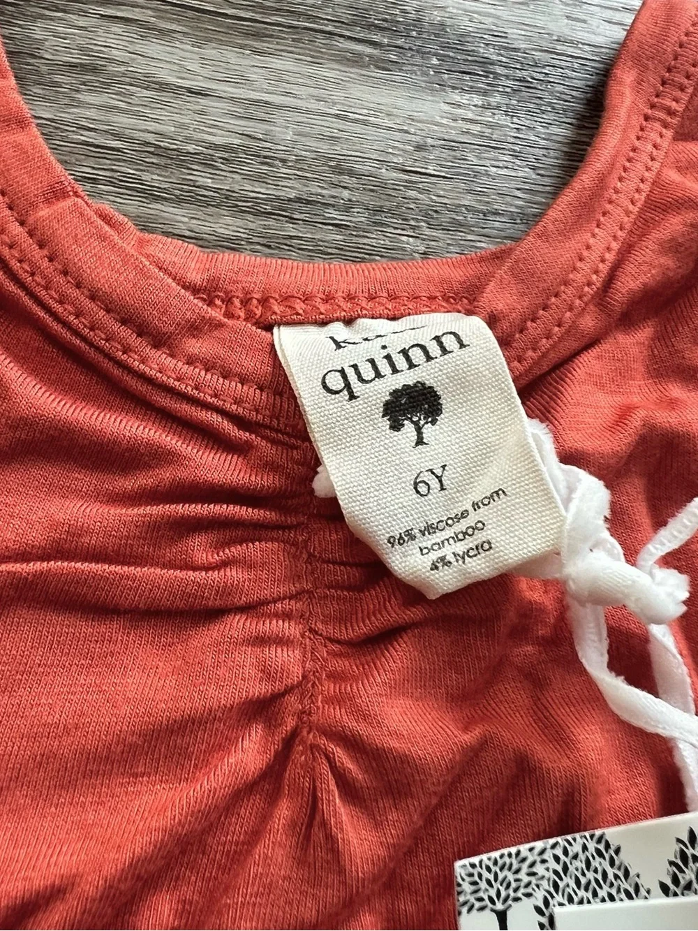 NWT Kate Quinn Girls Bamboo Dress Size 6